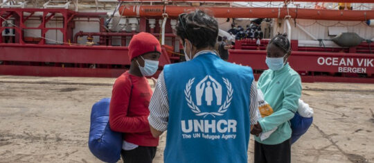 aides humanitaires aux migrants deplacés